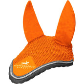 Schockemöhle Fliegenhaube Neo Star Orange/Logo Schockemöhle Fliegenhaube Neo Star Orange/Logo