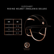 Imperial Riding Reithelm IRHOlania Deluxe Big Visor Navy/Rosegold Imperial Riding Reithelm IRHOlania Deluxe Big Visor Navy/Rosegold