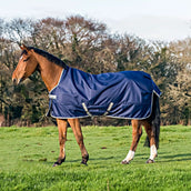 Bucas Freedom Turnout High Neck 150g Navy/Silber Bucas Freedom Turnout High Neck 150g Navy/Silber
