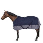 EQUITHÈME Turnout Rug Tyrex 600D 450g Navy/Grau Dots EQUITHÈME Turnout Rug Tyrex 600D 450g Navy/Grau Dots