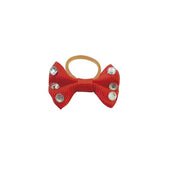 EQUITHÈME Einflechtschleifen mit Strass Rot EQUITHÈME Einflechtschleifen mit Strass Rot