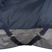 EQUITHÈME Outdoordecke Tyrex 600 D Polar Fleece 0g Blau/Grau EQUITHÈME Outdoordecke Tyrex 600 D Polar Fleece 0g Blau/Grau