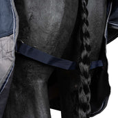 EQUITHÈME Outdoordecke Tyrex 600 D Polar Fleece 0g Blau/Grau EQUITHÈME Outdoordecke Tyrex 600 D Polar Fleece 0g Blau/Grau