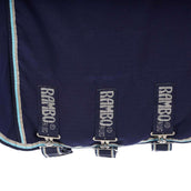 Rambo Optimo Stable Sheet Navy/Beige Rambo Optimo Stable Sheet Navy/Beige