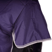 Bucas Freedom Turnout High Neck 150g Navy/Silber Bucas Freedom Turnout High Neck 150g Navy/Silber