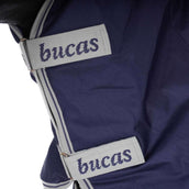Bucas Freedom Turnout Full Neck 300g Navy/Silber Bucas Freedom Turnout Full Neck 300g Navy/Silber