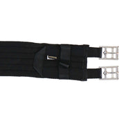 HORKA Sattelgurt Poly Rib Vielseitig Schwarz/Silber HORKA Sattelgurt Poly Rib Vielseitig Schwarz/Silber