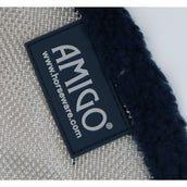 Amigo Fliegenmaske Silber/Navy Amigo Fliegenmaske Silber/Navy