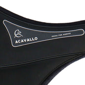 Acavallo Sattelgurt Comfort Gel mit Bauchlatz Schwarz Acavallo Sattelgurt Comfort Gel mit Bauchlatz Schwarz
