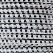 Corral Elektroseil Elastisch Schwarz/Weiß Corral Elektroseil Elastisch Schwarz/Weiß