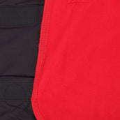 HKM Fleecedecke mit Kragen Rot HKM Fleecedecke mit Kragen Rot