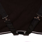 HKM Fleecedecke mit Kragen Schwarz HKM Fleecedecke mit Kragen Schwarz