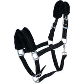 HKM Nylonhalfter Glitter mit Polarfleece Polsterung Schwarz HKM Nylonhalfter Glitter mit Polarfleece Polsterung Schwarz