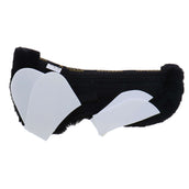 Kavalkade Unterleger mit Lammfell und Inlays Schwarz Kavalkade Unterleger mit Lammfell und Inlays Schwarz