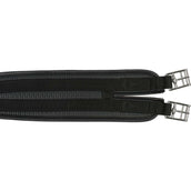 Shires Geformter Sattelgurt Anti Druck Schwarz Shires Geformter Sattelgurt Anti Druck Schwarz