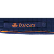 Bucas Therapy Schabracke Dressur Navy Orange Bucas Therapy Schabracke Dressur Navy Orange