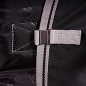 Bucas Anniversary Turnout 150g Stay-Dry Black/Silver Bucas Anniversary Turnout 150g Stay-Dry Black/Silver