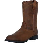 Ariat Westernstiefel Heritage Roper Woman's Braun Ariat Westernstiefel Heritage Roper Woman's Braun