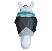 Shires Fliegenmaske Ohne Ohren Mesh Grünblau Shires Fliegenmaske Ohne Ohren Mesh Grünblau