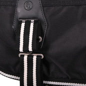 BR Decke mit Sattelausschnitt Classic 1200D 150g Schwarz BR Decke mit Sattelausschnitt Classic 1200D 150g Schwarz