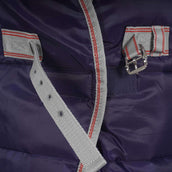 Weatherbeeta Medium Stable Rug Comfitec 210D Channel Quilt Standard Neck 220g Navy/Silver/Red Weatherbeeta Medium Stable Rug Comfitec 210D Channel Quilt Standard Neck 220g Navy/Silver/Red