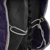 Weatherbeeta Medium Stable Rug Comfitec 210D Channel Quilt Standard Neck 220g Navy/Silver/Red Weatherbeeta Medium Stable Rug Comfitec 210D Channel Quilt Standard Neck 220g Navy/Silver/Red