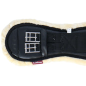 LeMieux Dressurgurt ProLambs Schwarz/Naturell LeMieux Dressurgurt ProLambs Schwarz/Naturell