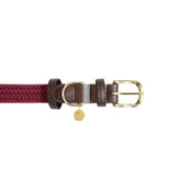 Kentucky Kragen Plaited Nylon Bordeaux Kentucky Kragen Plaited Nylon Bordeaux