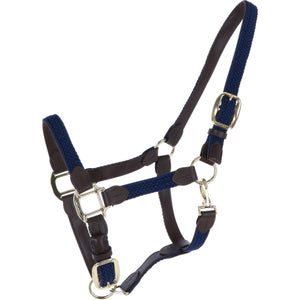 Kentucky Halfter Plaited Nylon Navy Kentucky Halfter Plaited Nylon Navy