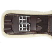 Kentucky Spring Sattelgurt Sheepskin Short Stud Braun Kentucky Spring Sattelgurt Sheepskin Short Stud Braun