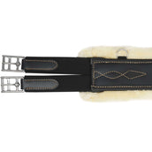 Kentucky Spring Sattelgurt Sheepskin Stud Schwarz Kentucky Spring Sattelgurt Sheepskin Stud Schwarz