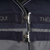 EQUITHÈME Tyrex High Neck 600D 150g Navy/Grau Dots EQUITHÈME Tyrex High Neck 600D 150g Navy/Grau Dots