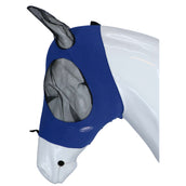 Weatherbeeta Fliegenmaske Stretch Bug Eye Saver mit Ohren Royal Blue/Schwarz
