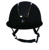 BR Reithelm Omega Micofiber Glitzer Schwarz/Gunmetal BR Reithelm Omega Micofiber Glitzer Schwarz/Gunmetal