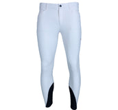 EQODE by Equiline Reithose Davis Man Knie Grip Weiß EQODE by Equiline Reithose Davis Man Knie Grip Weiß