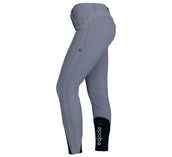 EQODE by Equiline Reithose Delma Knie Grip Grau EQODE by Equiline Reithose Delma Knie Grip Grau