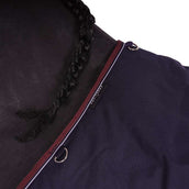 EQUITHÈME Outdoordecke Tyrex 1200D 50g Navy/Bordeaux EQUITHÈME Outdoordecke Tyrex 1200D 50g Navy/Bordeaux