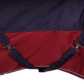 EQUITHÈME Outdoordecke Tyrex 1200D 0g Navy/Bordeaux EQUITHÈME Outdoordecke Tyrex 1200D 0g Navy/Bordeaux