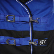 EQUITHÈME Outdoordecke Tyrex Aisance 1200D 150g Blau/Schwarz EQUITHÈME Outdoordecke Tyrex Aisance 1200D 150g Blau/Schwarz