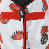 HKM Fliegendecke Ladybug Weiß/Rot HKM Fliegendecke Ladybug Weiß/Rot