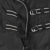 Riding World Regendecke Oxford 300D Fleece Fütterung 0g Schwarz Riding World Regendecke Oxford 300D Fleece Fütterung 0g Schwarz