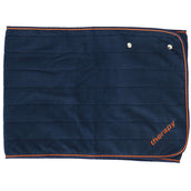 Bucas Fleece Shawl Therapy Navy Orange Bucas Fleece Shawl Therapy Navy Orange