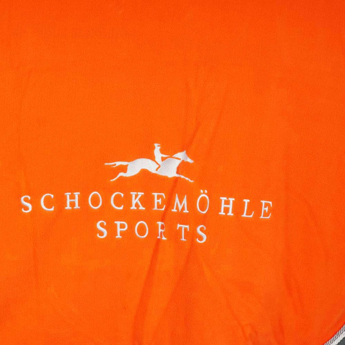 Schockemöhle Abschwitzdecke Premium Logo Fleece Orange