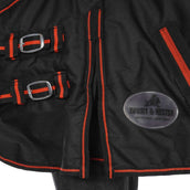 HB Harry & Hector Outdoordecke 300g Schwarz/Rot HB Harry & Hector Outdoordecke 300g Schwarz/Rot