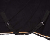 HB Showtime Showdecke Fleece 400gr Dutch Crown Schwarz HB Showtime Showdecke Fleece 400gr Dutch Crown Schwarz