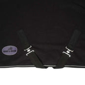 HB Harry & Hector Fleecedecke met Hals Schwarz HB Harry & Hector Fleecedecke met Hals Schwarz