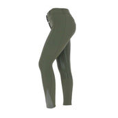 HKM Reithose Liv High Waist Silicon Full Grip Dunkelgrün HKM Reithose Liv High Waist Silicon Full Grip Dunkelgrün
