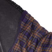 HKM High Neck Decke Providence Karo 1200D 300g Wattefüllung Navy/Braun kariert HKM High Neck Decke Providence Karo 1200D 300g Wattefüllung Navy/Braun kariert