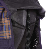 HKM High Neck Decke Providence Karo 1200D 300g Wattefüllung Navy/Braun kariert HKM High Neck Decke Providence Karo 1200D 300g Wattefüllung Navy/Braun kariert