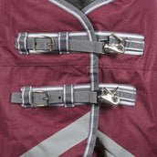 WeatherBeeta Winterdecke ComFiTec Plus Dynamic II Detach-A-Neck Medium 220g Maroon/Grau/Weiß WeatherBeeta Winterdecke ComFiTec Plus Dynamic II Detach-A-Neck Medium 220g Maroon/Grau/Weiß